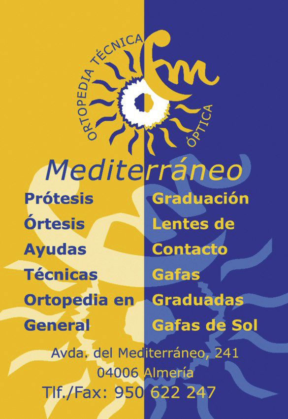 Logotipo y tarjeta de nueva creación para Ortopedia Mediterráneo.